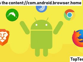 What is content com android browser home