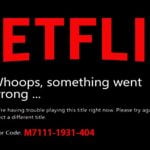 Netflix Error M7111-1931-404