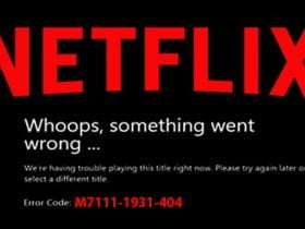 Netflix Error M7111-1931-404
