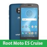Root Moto E5 Cruise