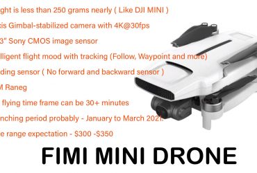 FIMI MINI DRONE